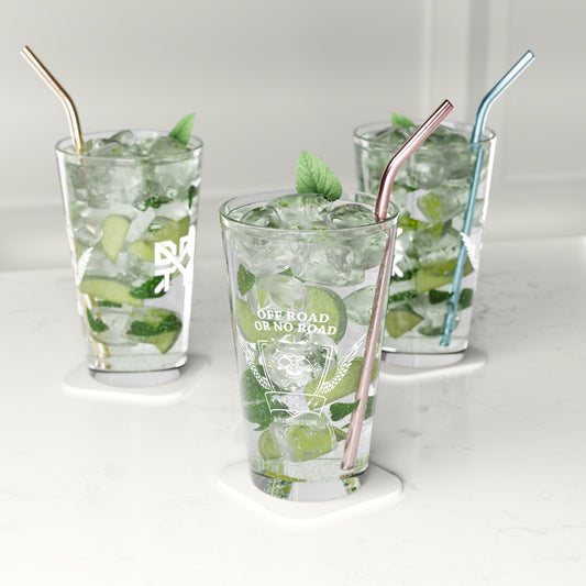 DRTY X Pint Glass, 16oz