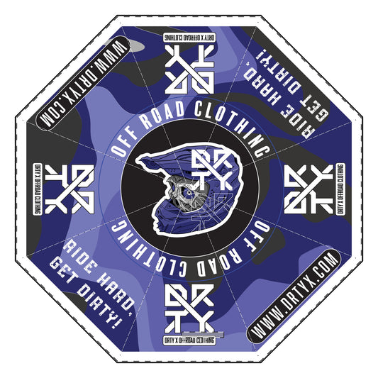 Camo-Cyberskull Foldable Umbrella