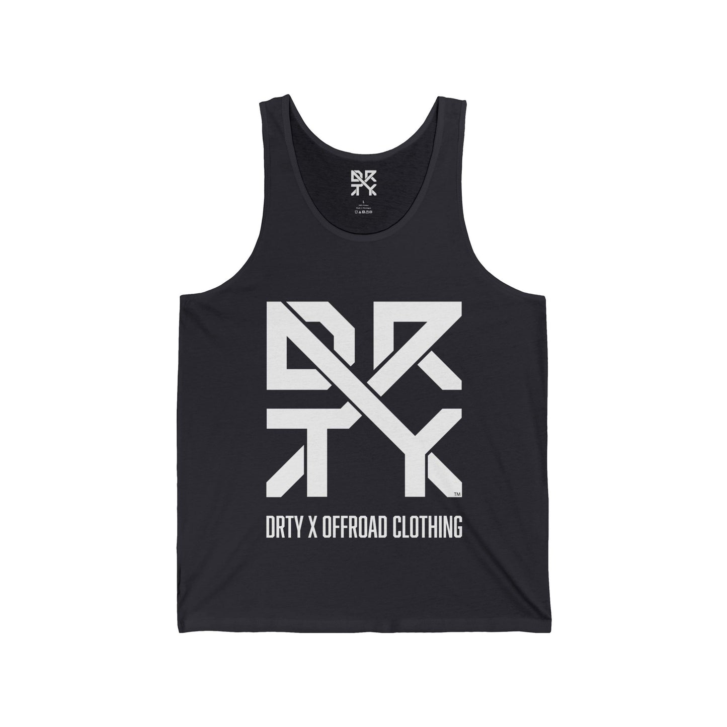 DRTY X- Tank Top - Unisex Jersey Tank