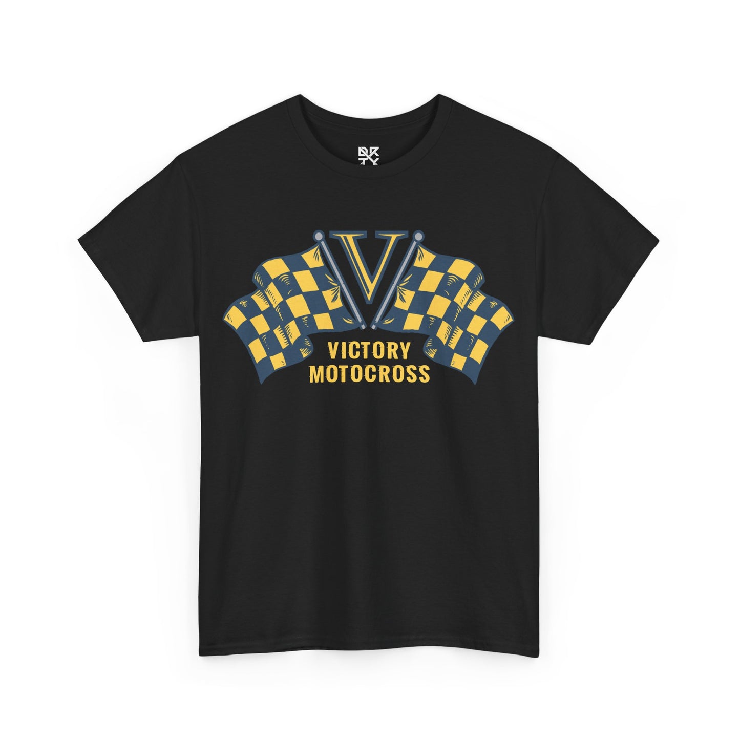 Victory Motocross  - Unisex Heavy Cotton Tee - PY - Single Side