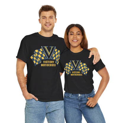 Victory Motocross  - Unisex Heavy Cotton Tee - PY