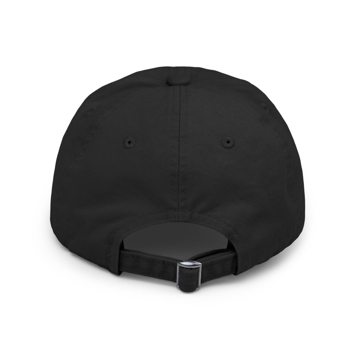 This image showcases the back view of a hat and the adjustment strap.