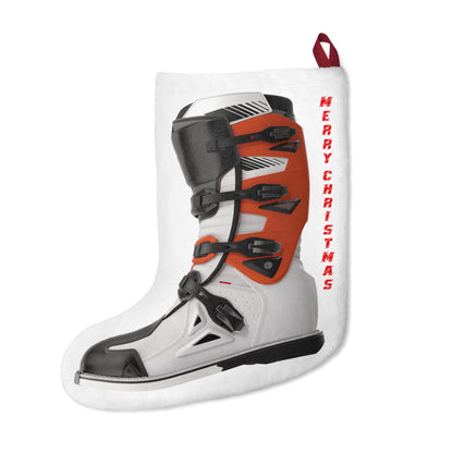 Moto X Boot - Orange Christmas Stocking